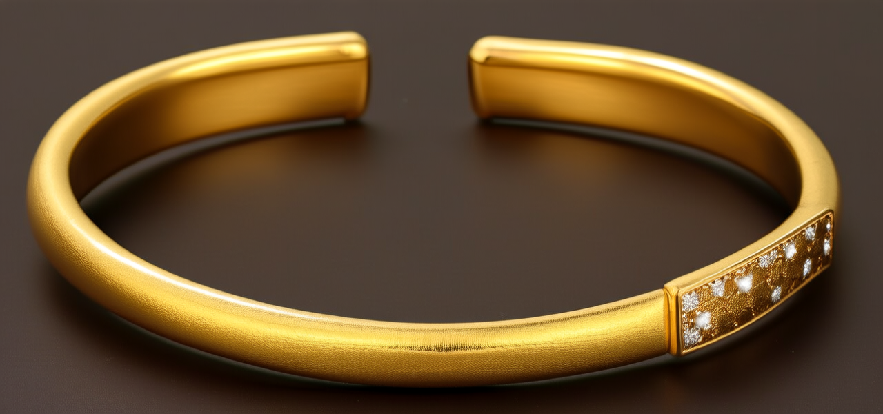 20g金手镯图片 20g金手镯图片